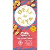 Delicata Melkchocolade reep met knapperige pinda's