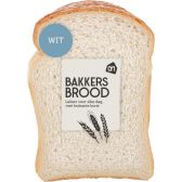 Albert Heijn Klassiek rond witbrood half (voor uw eigen risico, geen restitutie mogelijk)