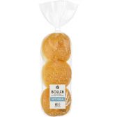 Albert Heijn Witte bollen met sesam (voor uw eigen risico, geen restitutie mogelijk)