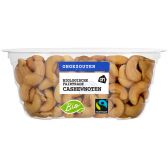 Albert Heijn Biologische gebrande ongezouten cashewnoten