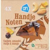 Albert Heijn Handje noten met cashews, amandelen en rozijnen