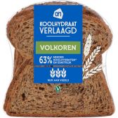 Albert Heijn Verlaagd koolhydraat volkoren brood (voor uw eigen risico, geen restitutie mogelijk)