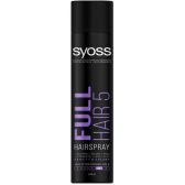 Syoss Full 5 hair spray (only available within the EU)