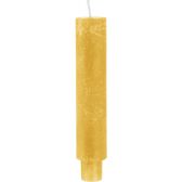 Albert Heijn Yellow ochre dinner candle rustic large