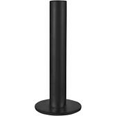 Albert Heijn Black metal candlestick 16 cm