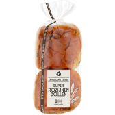 Albert Heijn Extra long lasting super raisins currant buns (at your own risk, no refunds applicable)