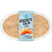 Albert Heijn Gerookte zalm saladespecialiteit (voor uw eigen risico, geen restitutie mogelijk)