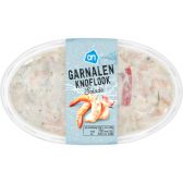Albert Heijn Garnalen-knoflook saladespecialiteit (voor uw eigen risico, geen restitutie mogelijk)