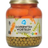 Albert Heijn Doperwten en wortelen groot