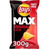 Lays Max natural ribble crisps large