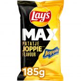 Lays Max patatje Joppie ribble crisps