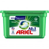 Ariel All in 1 pods liquid laundry detergent caps original small