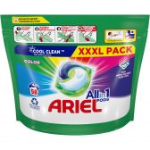 Ariel All in 1 pods liquid laundry detergent caps color XXL