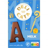 Delicata Milk chocolate letter A