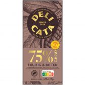 Delicata Pure chocolade reep 75%