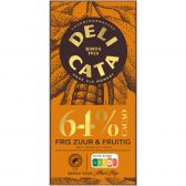 Delicata Dark chocolate Peru tablet 64%