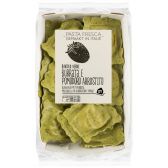 Albert Heijn Pasta fresca ravioli burrata pomodoro (voor uw eigen risico, geen restitutie mogelijk)