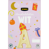 Jumbo Chocoladeletter Wit A