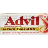 Advil Liquid caps 400 mg