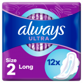 Always Ultra long sanitary pads with wings small