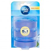 Ambi Pur Toiletblok fresh water & mint navulling