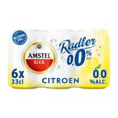 Amstel Radler lemon alcohol free beer