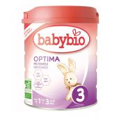 Babybio Optima biologische groeimelk 3 melkpoeder (vanaf 10 maanden)