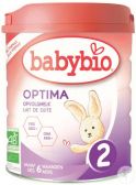 Babybio Optima biologische opvolgmelk 2 melkpoeder (vanaf 6 maanden)