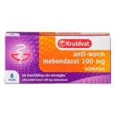 Kruidvat Anti-worm Mebendazol 100mg Tabletten