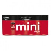 Coca Cola Sugar free mini's 12-pack