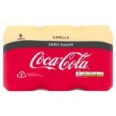 Coca Cola Sugar free vanilla 6-pack