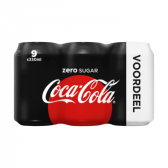 Coca Cola Suikervrij voordeel 9-pack