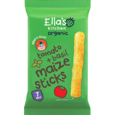Ella's Kitchen Maize Sticks tomaat + basilicum 7+ biologisch (16g)