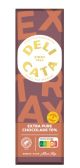 Delicata Extra dark chocolate tablet 70% large