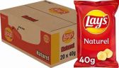 Lays Natural crisps 20-pack