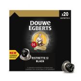 Douwe Egberts Ristretto 12 black koffiecapsules