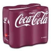 Coca Cola Cherry can small 6-pack