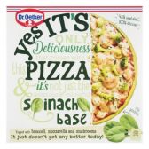 Dr. Oetker Yes it is pizza with spinach crust (only available within Europe)