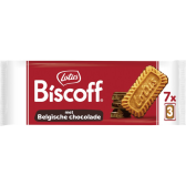 Lotus Speculoos cookies with chocolate