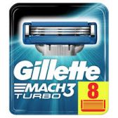 Gillette Mach 3 turbo razor blades large