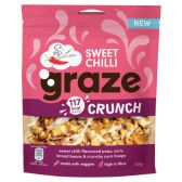 Graze Legumes and vegetable snack sweet chilli crunch