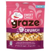 Graze Peulvruchten en groenten snack zoete chili crunch