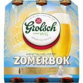 Grolsch Crystal clear summer buck beer