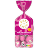 Delicata Vega Easter eggs praline crunch milk filled