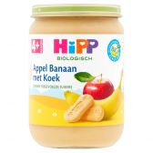 Hipp Biologische appel en banaan met koek (vanaf 4 maanden)