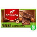 Cote d'Or Chocolade praline met dubbel noten reep