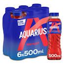 Aquarius Rode perzik sportdrank 6-pack