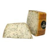 Boerenkaas  kruiden brandnetel/bieslook/bosui (stuk +/- 500 gr) vacuum verpakt