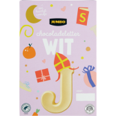 Jumbo Chocoladeletter Wit J