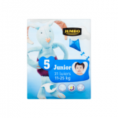 Jumbo 5 Junior 11-25 kg diapers small